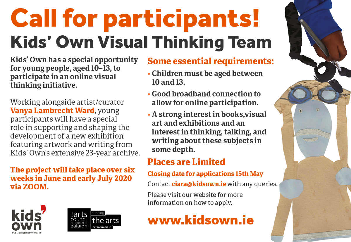 Kids' Own Visual Thinking Team Call Out for Participants!