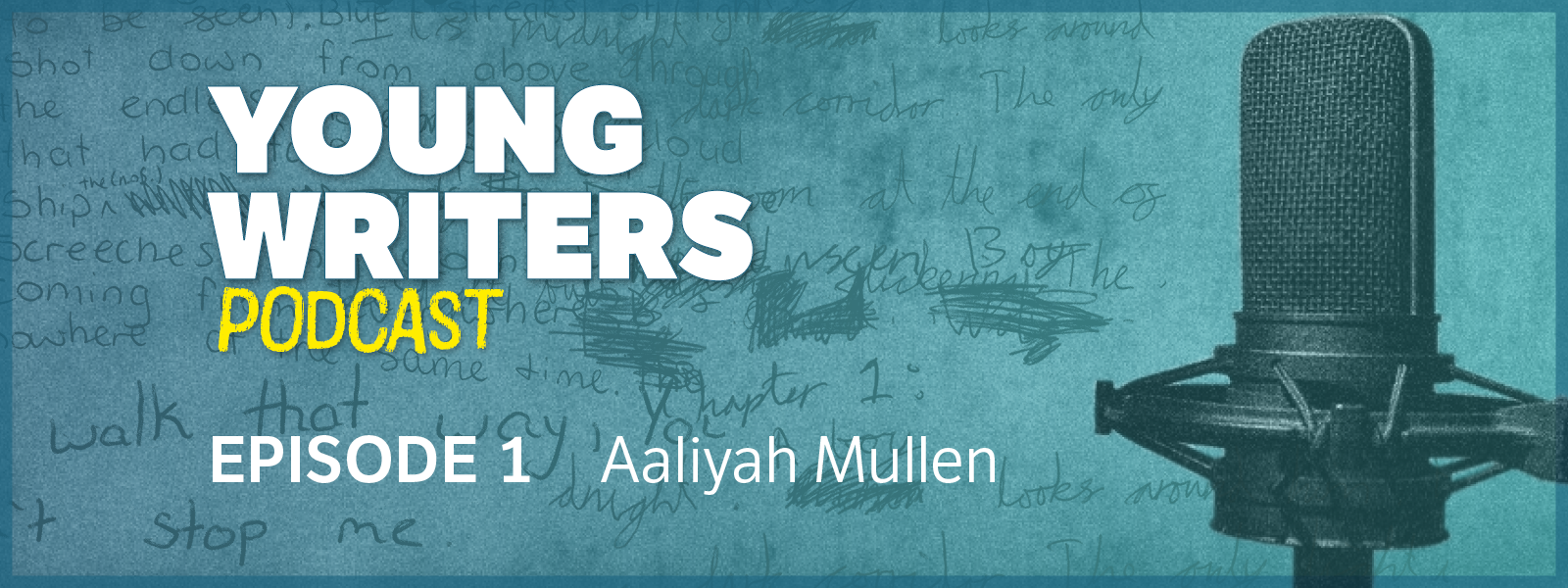 Young Writers Podcast header
